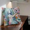 ANIME K-Kikuos Art Album   Maple Design Cushion Cover Happy Autumn Harvest decor Holiday Decorati Pillow Cover