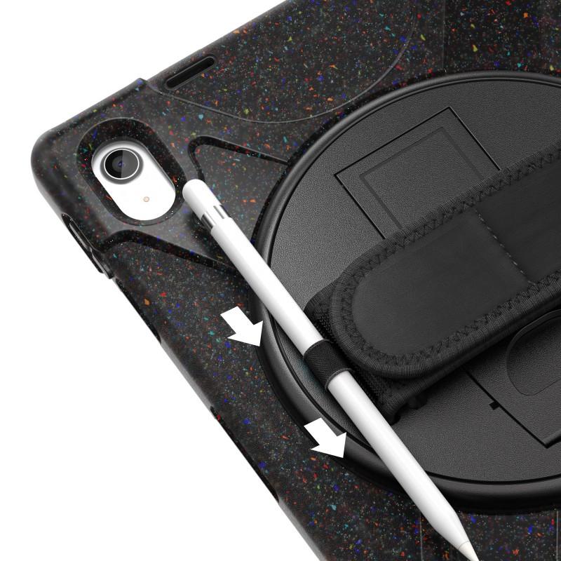 IPad 10th Gen Case 10.9 Inch 9th 10.2 Silicone Shockproof Cover With Stand Shoulder Strap