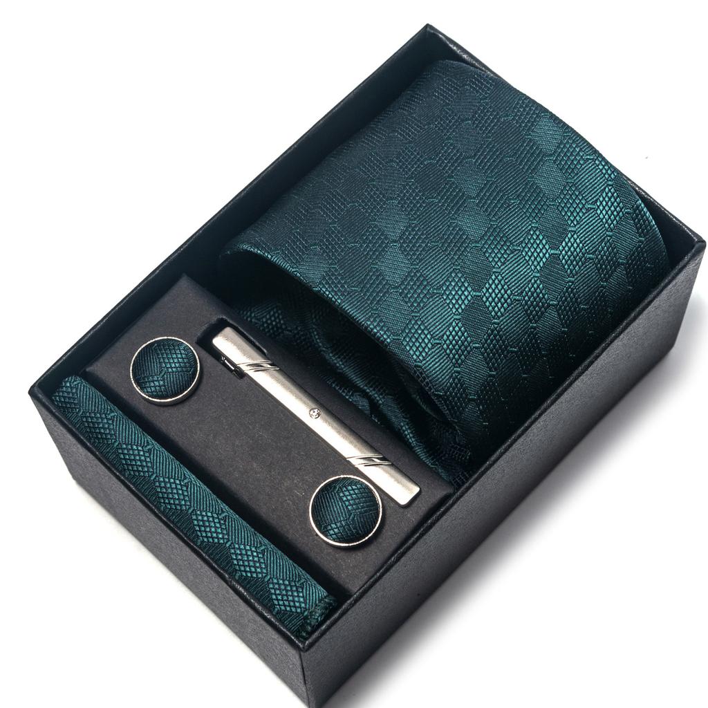 1200-Pin Men'S Tie Net Color Gift Box Tie Set Group Business Dress Wedding Tie Factory