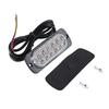4PCS 12 Strobe LED Bernstein Warnleuchte Notfall Blinkende Seitenmarkierungslichtleisten Warnsignal