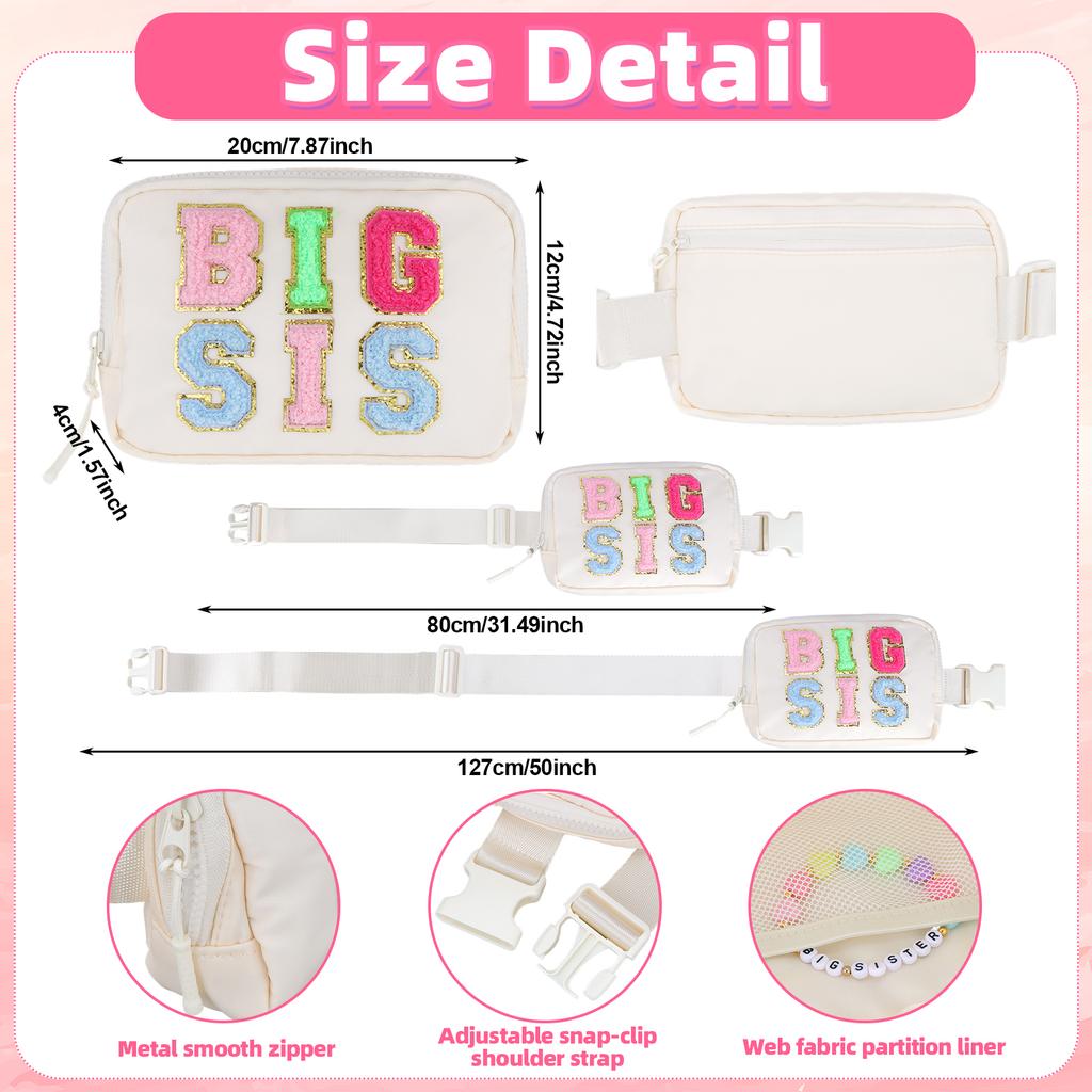 Big Sister Gifts For Girls, 6 Piece New Big Sister Gifts Set