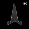 Acrylic Display Holder Transparent Triangle Commemorative Coin Small Photo fram Card Holder Rack Phone Stand Home Decor