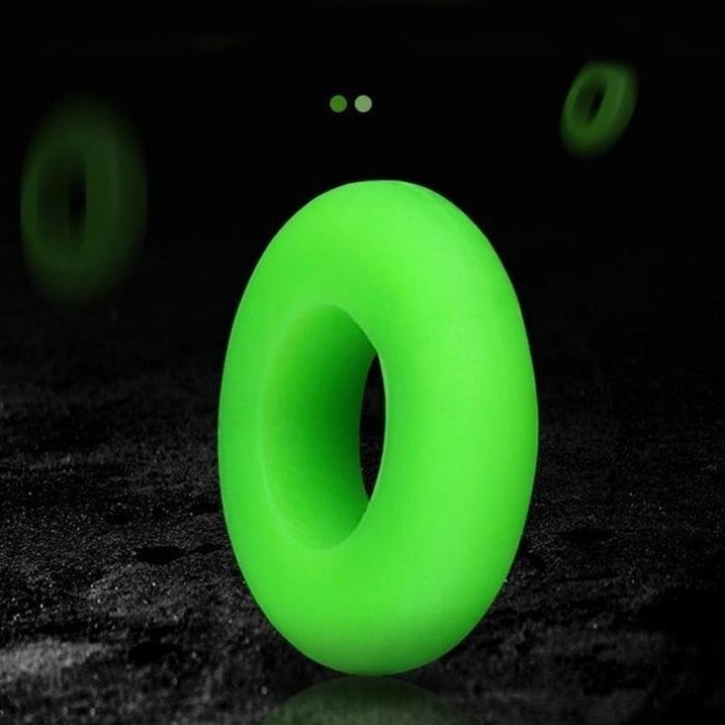 100pcs Silicone O Rings Retaining Clip Fishing Rod Protector Stopper Elastic Rod Stop Rings Fishing Accessory
