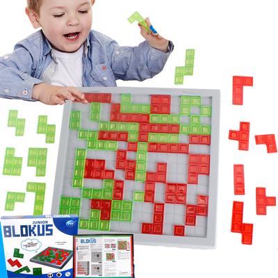 Family Strategy Board Game Blokus Educational Toys Children
