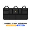 For Porsche Car Seat Back Trunk Rear Seat Hanging Multi-Pocket Storage Bag Macan Cayman 911 918 996 997 991 968 Carrera-GT