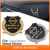 Lfcsw2 2 Peças Emblema Lateral de Fender de Porta-Malas Traseiro de Carro Adesivo de Emblema Acessórios Para Nissan Juke Sentra Pathfinder Skyline Silvia GTR Nismo
