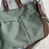 Large capacity nylon tote bag women's shoulder messenger bag
