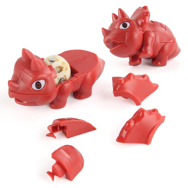 Supply Simulation Dinosaur Animal Rubik'S Cube Smooth Rotation Second-Order Special-Shaped Rubik'S Cube Children'S Science And Education Toys