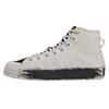 Y 3 High Top Canvas Shoes Unisex White Black JQ2458