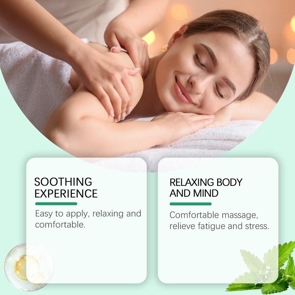 XIMONTH Herbal Soothing Balm Neck Shoulder Care with Mint Essence Moisturizing Cream 50g Muscle Relief