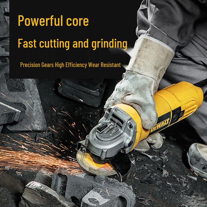DeWalt 100mm Corded Angle Grinder CN plug (adapter included)