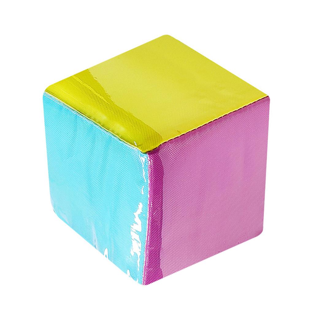 Dices with Clear Pocket Large Teacher Dices Learning Cubes Pocket Dices DIY Education Playing Game Dices for Classroom