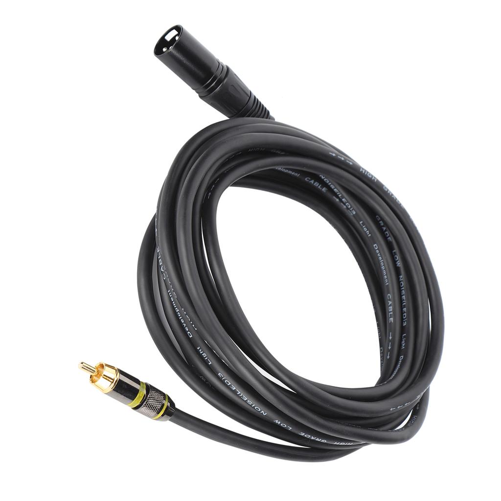 JORINDO XLR Male to RCA Male Cable Durable XLR to RCA Microphone Cable for Audio EquipmentJD6065 5M