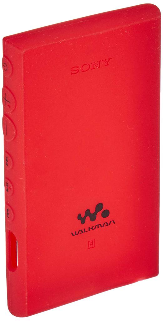 Genuine Sony Walkman Accessory Series Silicone Red NW-A100 Case, (CKM-NWA100 R)