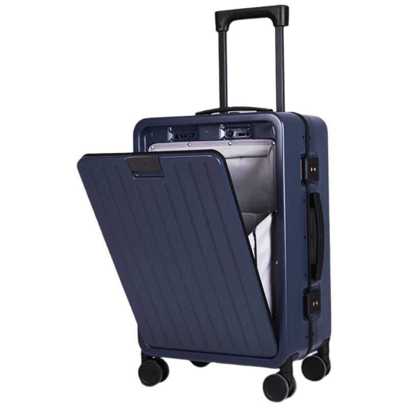 JD Zhizao Wuji One-Key Front-Open Aluminum Frame Luggage