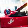 2 Pcs Car Scorpion Stickers Metal Decals for Vehicle Door Window Decor 3D Adhesive Car Body Emblems Scratch Cover Durable