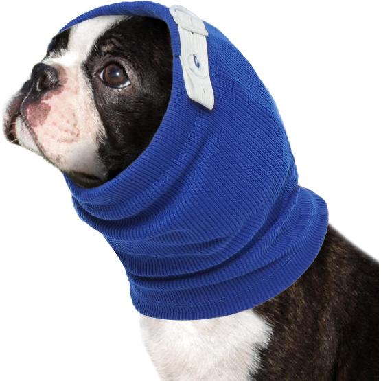 Nanaki Upgraded Dog Calming Hoodie Anxiety Relief, No Shake Ear Wraps for Dog, Soft Dog Hematoma Ear Wrap Anti-slip Dog Head Muffs Ear Protection Dog