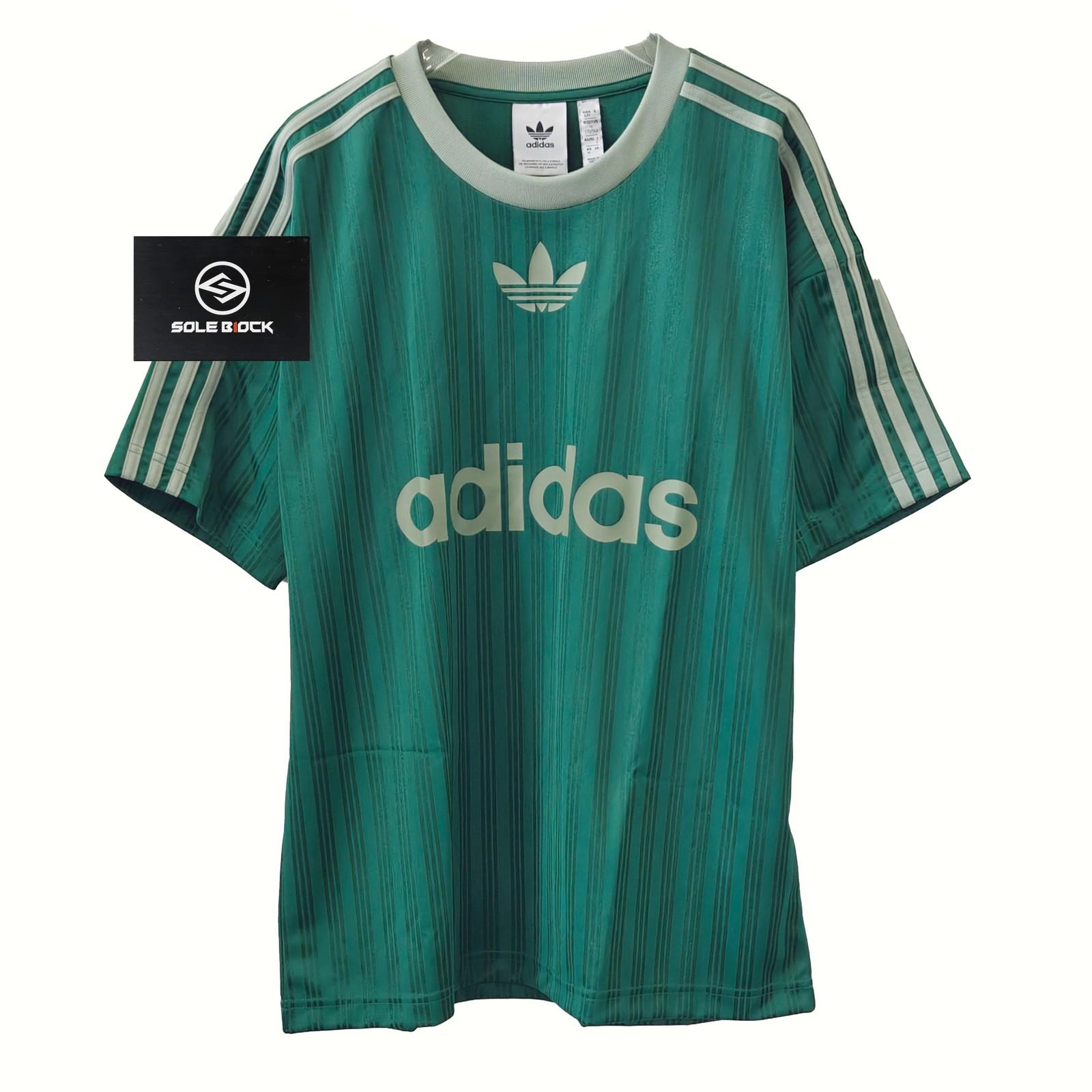 adidas originals ADICOLOR Striped Short Sleeve T-Shirt Men s Green JP1028 M