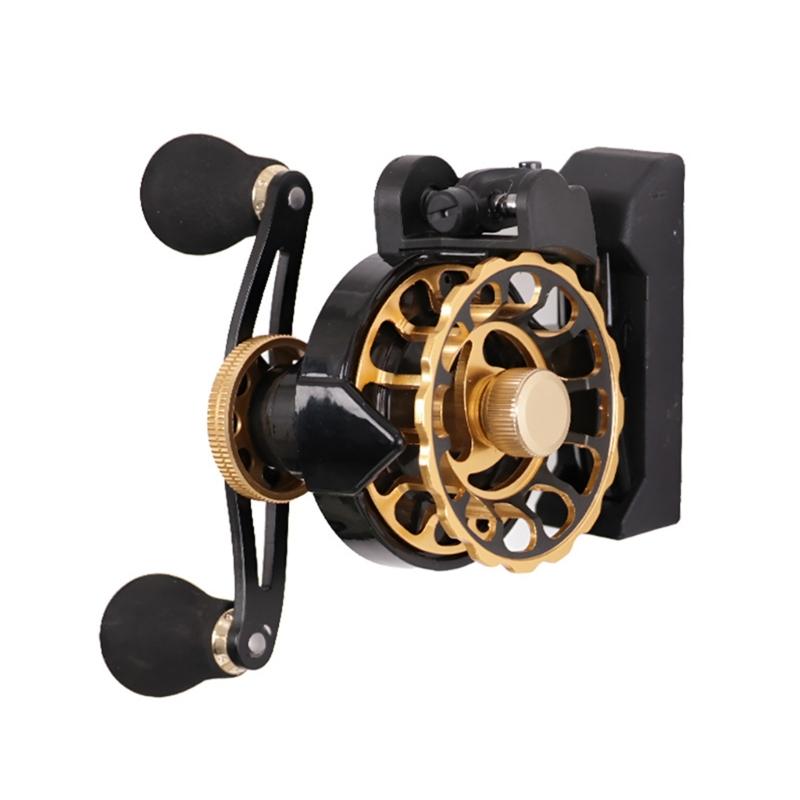 Reel Storage Holder with Mounting Screw Fish Gear Equipment Garage Organization Fishing Reel Organizers Wall Mount Rack