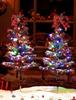 Solar LED Christmas Tree Lights for Outdoor Lawn and Courtyard Decoration