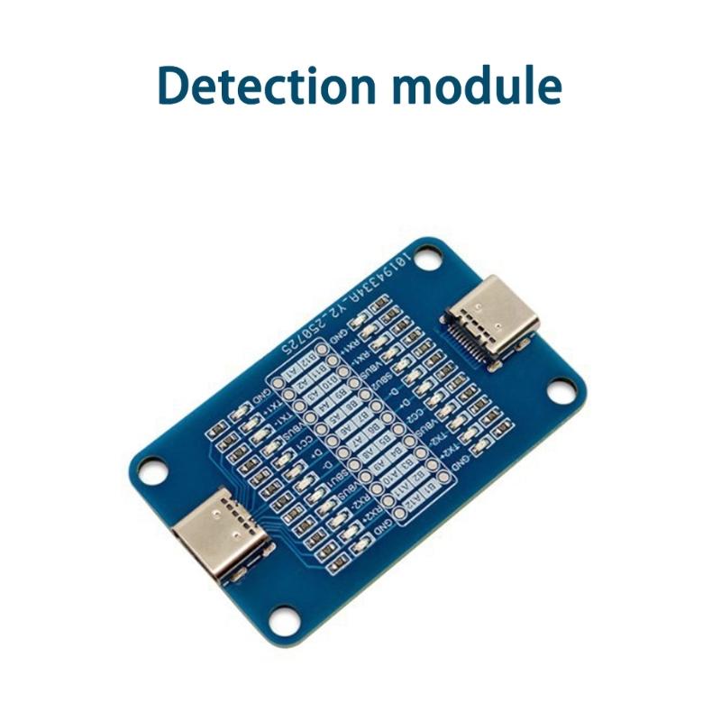 Portable Type C Connector Diagnostic Tool with LED Display For Pin Fault Detection And Cable Maintenance