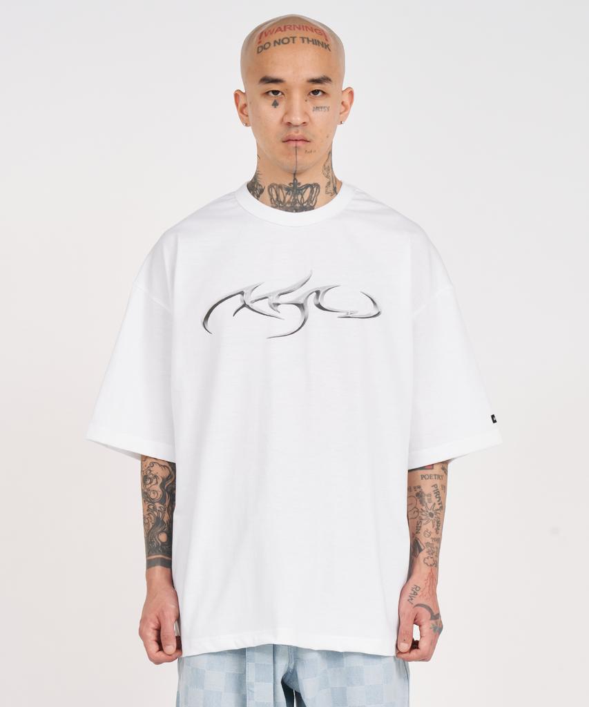 AJOBYAJO [Pba] Tribal Ajo T-Shirt [White]
