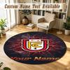 Round Rug Custom NameUnion Berlin FC Pattern Non Slip Carpet Home Floor Decor