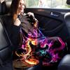 1pc Guitar Printing Lightweight Flannel Blanket, Comfortable and Warm Blanket, for Camping Sofa Bed and Couch Office, Suitable for Gift Blank