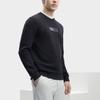 FILA Logo Print Crew Neck Pullover Knit Sweatshirt Men sweatshirts Legendary-Blue F11M341207F-NV