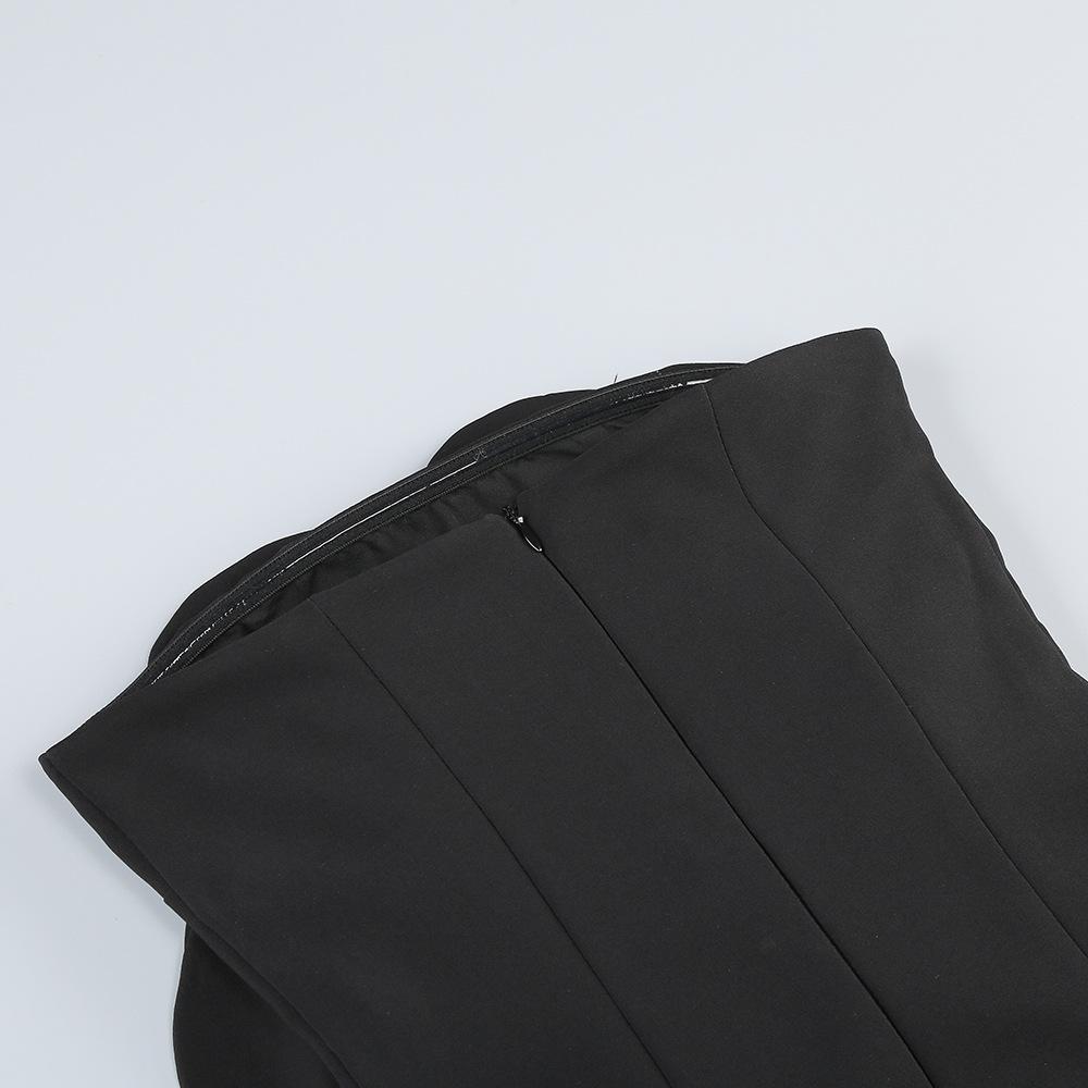 Nové Sexy Červené Barvy Dámské Sexy Květinové Bez Ramínek Bodycon Mini Šaty Módní Roztomilé Oslavné Narozeninová Párty Koktejlové Šaty