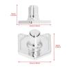 HDBUBALUS Motorcycle Solenoid Cover Push Button Starter Fit for Harley Dyna Street Bob Fat Bob Touring Electra Glide Street Glide 1991-later