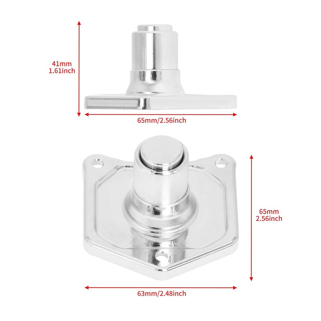 HDBUBALUS Motorcycle Solenoid Cover Push Button Starter Fit for Harley Dyna Street Bob Fat Bob Touring Electra Glide Street Glide 1991-later