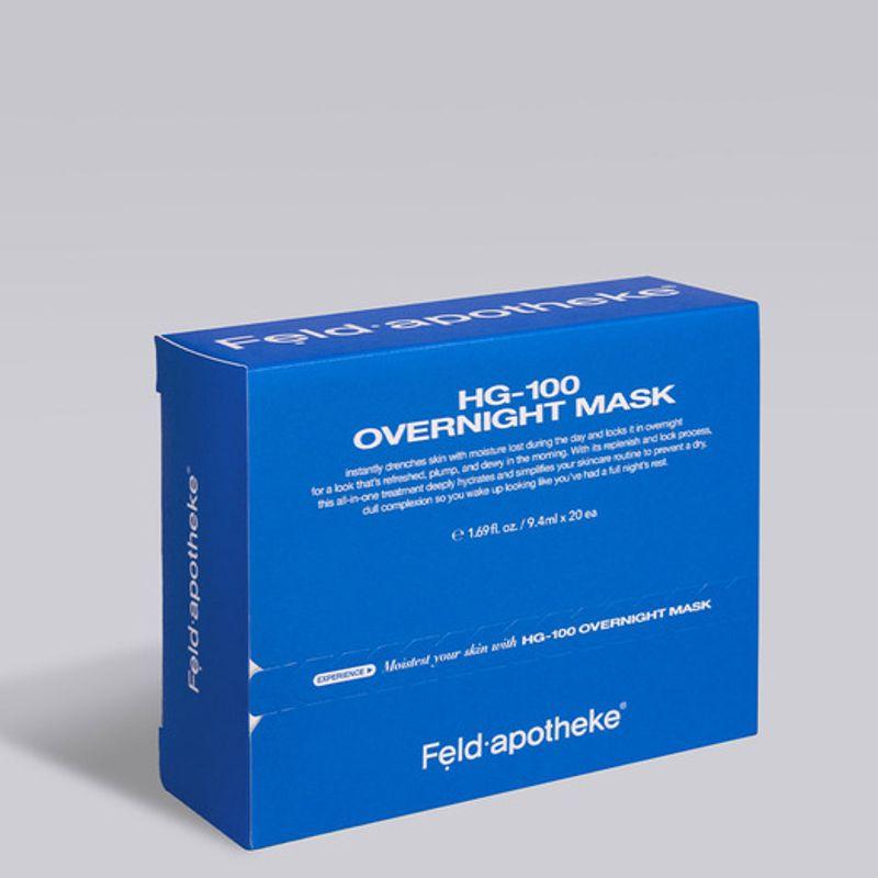 FELD APOTHEKE Hg100 Overnight Mask (20 sheets) Hg100 Overnight Mask 188ml