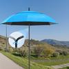 Thickened UV-Proof Folding Sun Umbrella - Lightweight Manual Open/Close Design, Suitable for Camping, Beach, and Fishing