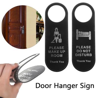 Up Room Double-sided Door Hanger Tags Cleaning Label Do Not Disturb Signs Door Knobs Hanger Pendant
