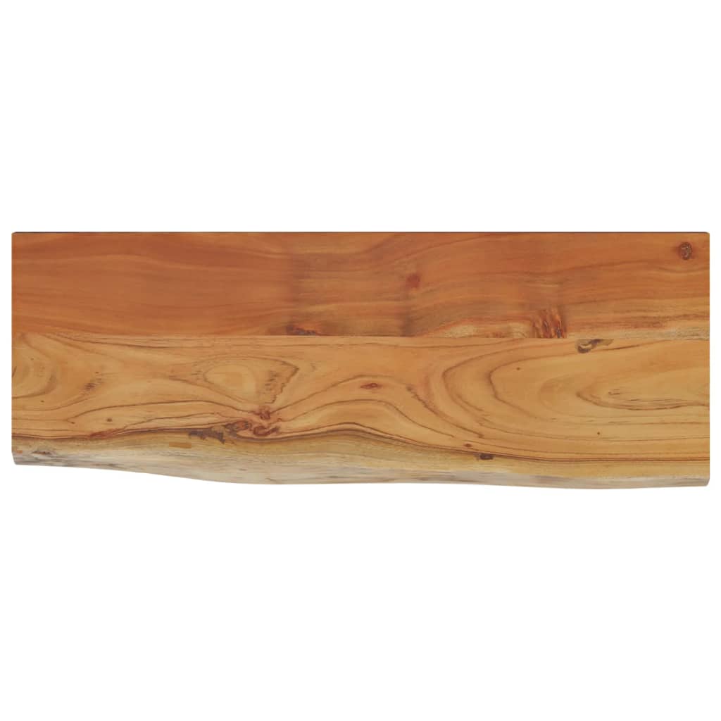 Vidaxl Półka Ścienna, 70X30X2,5 Cm, Drewno Akacjowe, Naturalna Krawędź