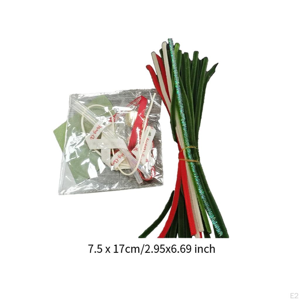 Weihnachtsschmuck DIY Bastelset Figur Christbaumkugeln Zubehör Weihnachtsanhänger für