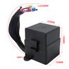 6-way with 2 relay boxes,car 12V fuse box, 2 4-pin 80A relays and 6 ATCATO fuse holders, suitable for cars, RVs, ships, etc