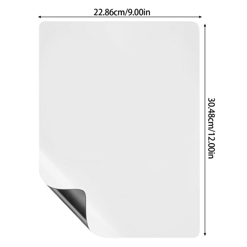 Magnetic Dry Erases Whiteboard Paper Easy To Write and Clean Magnetic Dry Erases Board for Refrigerator