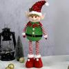 Vánoční teleskopické nohy Elfí panenka ozdoby Dětské dárky Domácí dekorace Elfí panenka ozdoby