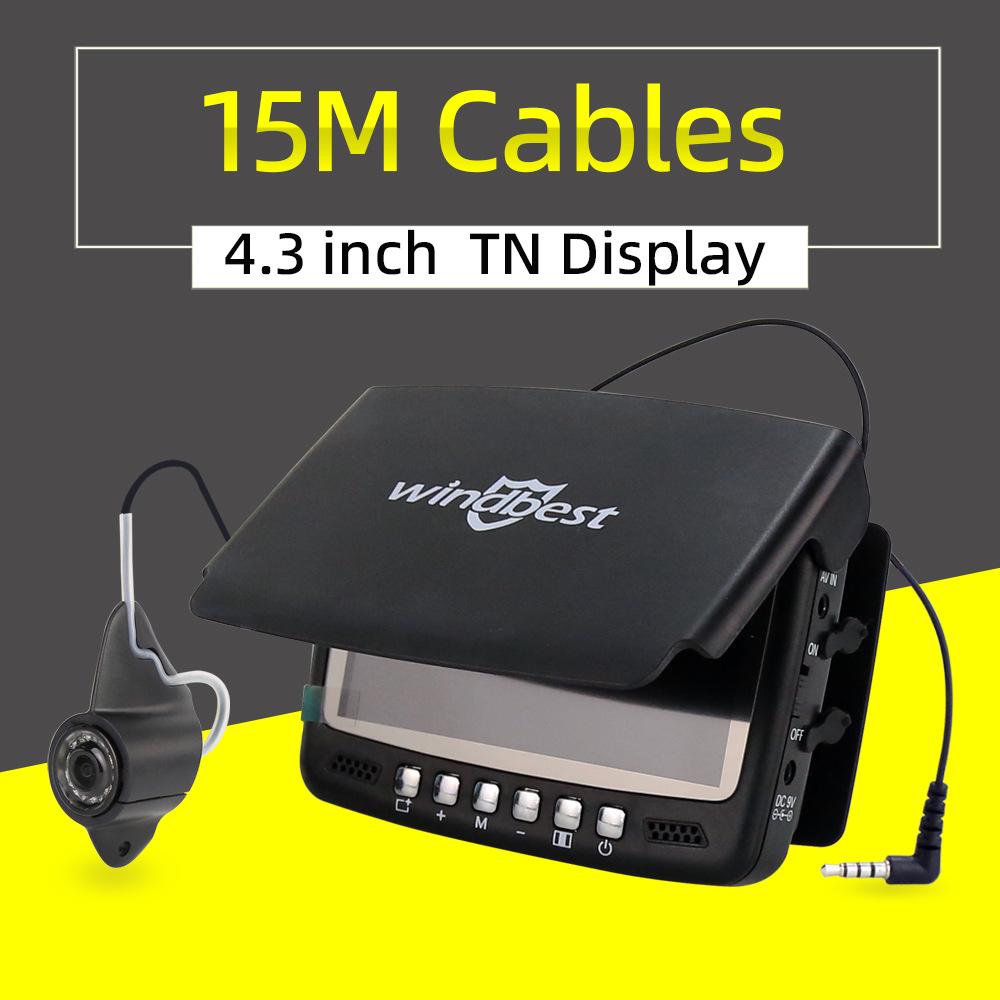 

Русский Эхолот 4,3-дюймовый Экран Подводная Камера для Подледной и Зимней Рыбалки