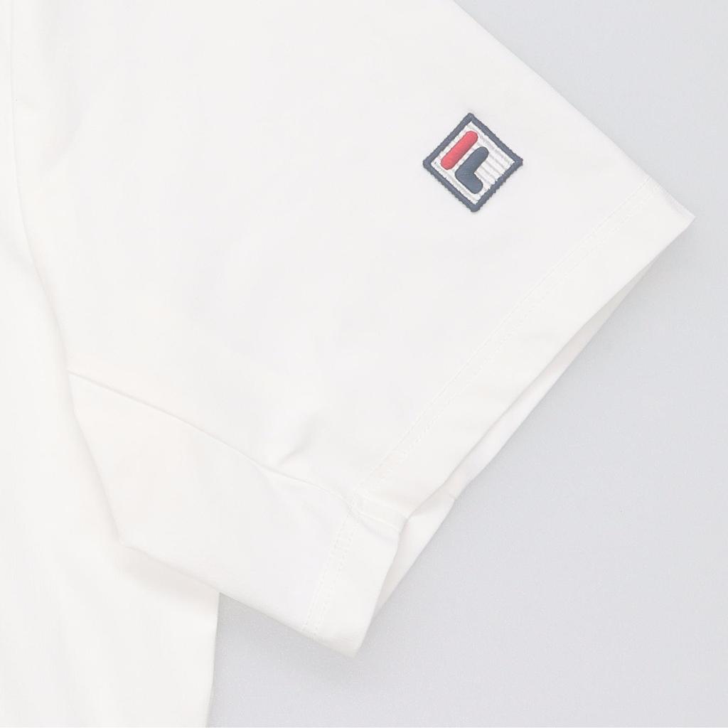 New FILA Polo Shirt Men's Jade White A11M333105FWT
