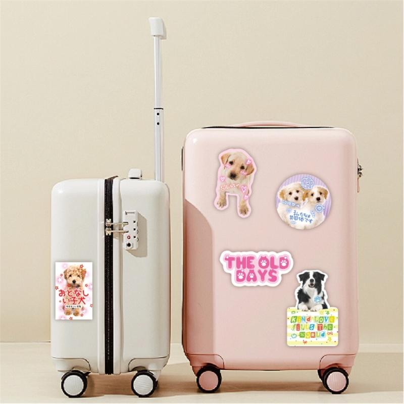 40Counts Dog Cats Sticker Animal Aesthetic Sticker for Laptop Scrapbook Journal Phone Case Skateboard Luggage Wrapping