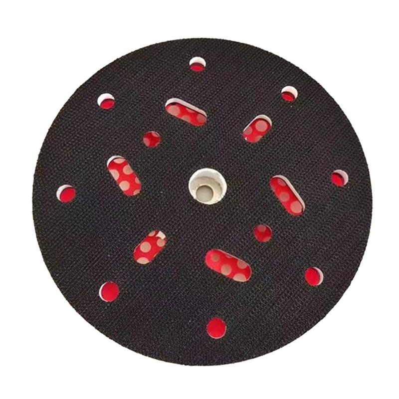 High Strength 150mm Abrasive Sanding Pad 17 Holes For Efficient Dust Reduction And Extended Tool Lifespans