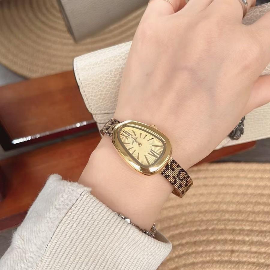 Snake Watch Women'S Watch Luxury Watch Leopard Print Strap Women'S Watch Gift