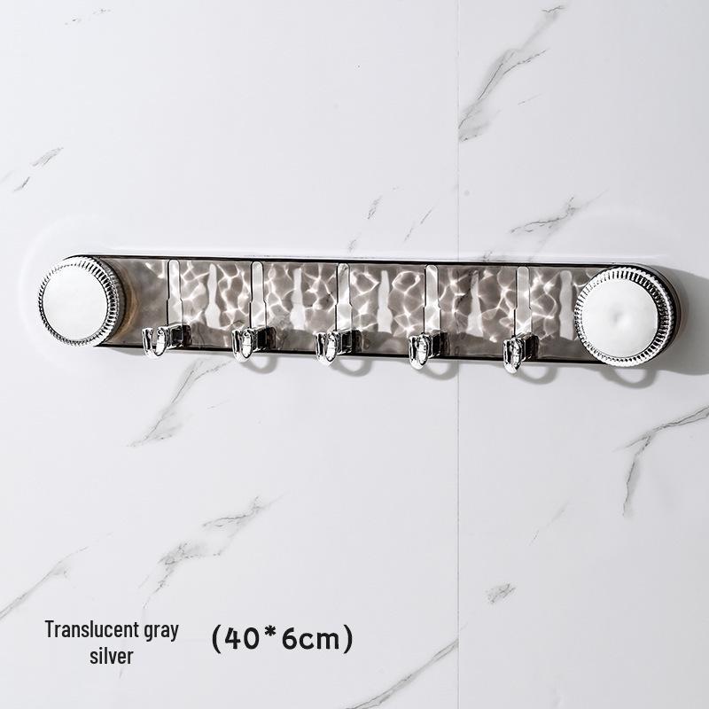 Rotating Suction Cup Fishing Rig & Strong, No-Drill Wall-Mounted Hanger
