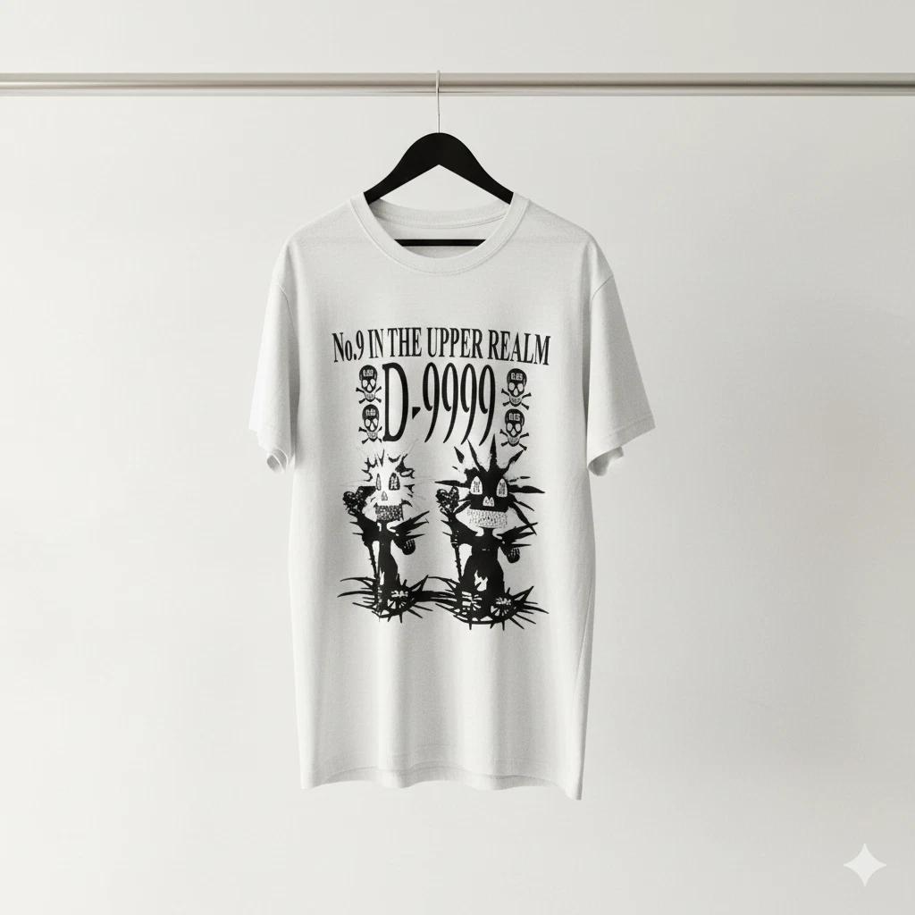 Unisex Adult Casual Graphic No.9 In The Upper Realm D-9999 Graphic ... XXXXL