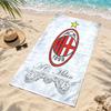 AC Milan Microfiber Beach Towel Quick Dry Sand Free Lightweight Beach Towels for Travel Swimming Camping