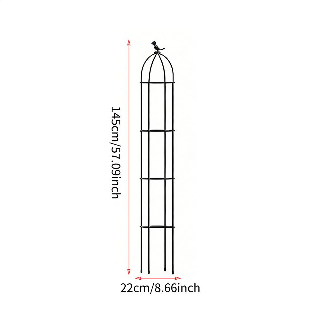 Trellis for Potted Plants Rust Proof Decorative Stakes Supports Monstera Plant Support for Outdoor Indoor Rose Clematis