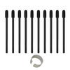 Filz-Mine für Wacom Pro Pen Standardmine für Wacom Pro Pen Minenentnahme für Stift schwarz von [Pack 10] 3, 3, schwarz, inklusive, Zeichentablett, (Pack